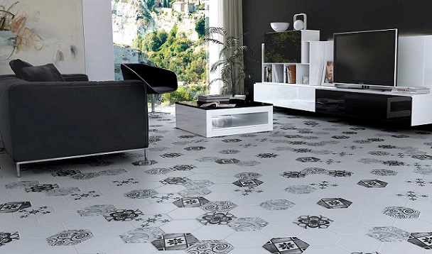 Bordowe płytki we wnętrzach: Jak wprowadzić królewski burgund do Twojego domu?